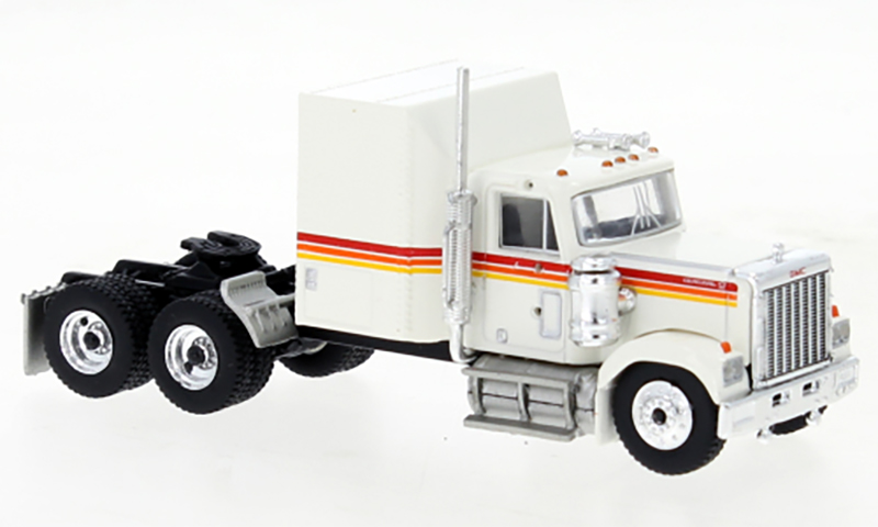 Brekina GMC General US Truck – 1:87 H0 Scale, Limited Edition, Gold/Red/Black, New In Box